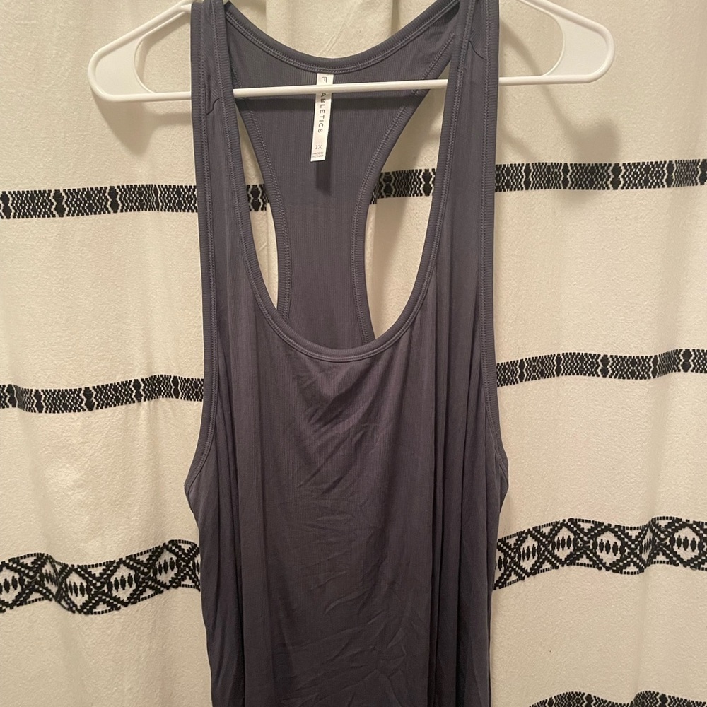 NEW Dark grey plus size Fabletics tank 3x